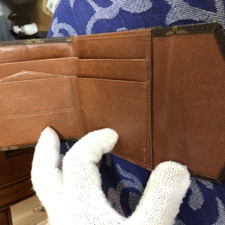 ルイヴィトン モノグラム 二つ折り財布の画像