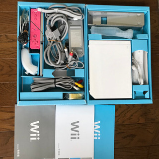 wiiとソフト2本セット