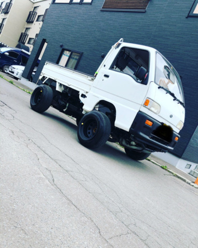 軽トラ　サンバートラック　６インチリフトアップ！！