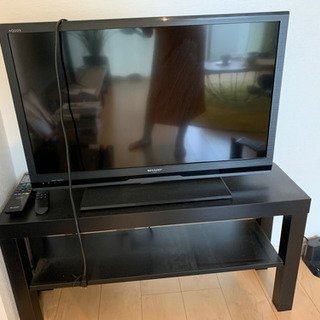 SHARP AQUOS32型テレビandテレビ台