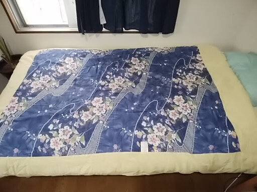 きれいな模様の和布団⭕️中古美品