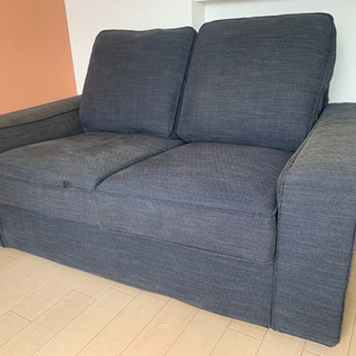 イケア シーヴィク KIVIK 2人掛けソファ チャコール