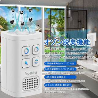 オゾン 脱臭機 ミニ空気清浄機 マイナスイオン