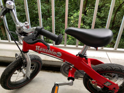 変身バイク トップ 赤 へんしんバイクX14（赤 Henshin 幼児用自転車