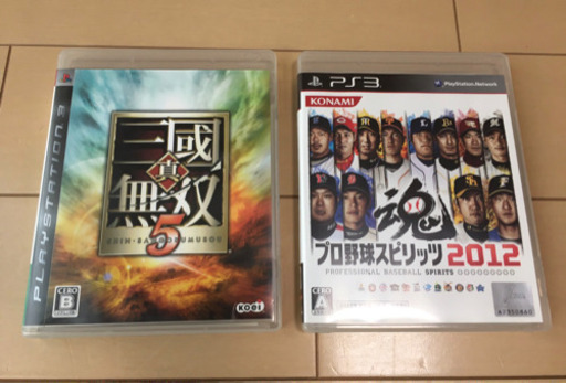 PS3本体＋コントローラー2個＋ソフト2本