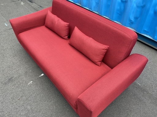 ソファ レッド 2人掛け 2.0P 格安 中古品
