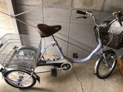 【値下げ交渉OK】電動アシスト三輪車