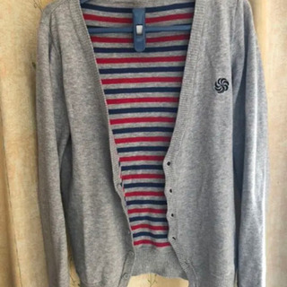 バナナセブン　リバーシブルカーディガンの画像