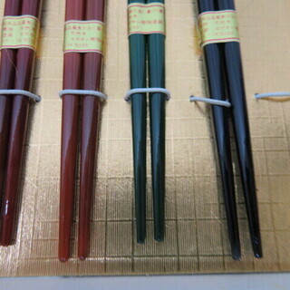 未使用 輪島塗箸 ４客セットをお安くお譲りいたします！！の画像