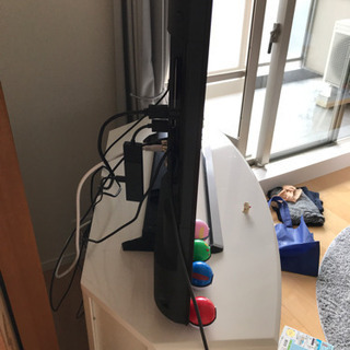 テレビ台　ホワイト　ハイタイプの画像