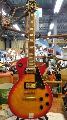 【店舗同時販売中】エピフォン　レスポールカスタム　USAデザイン