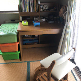 【中古】学習机のみ。