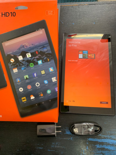 Amazon キンドル fire HD 10 第7世代 32gb タブレット 広告なし