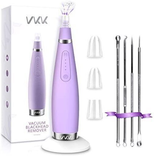 VKK 毛穴吸引器 美顔器 毛穴クリーン 毛穴ケア フェイスケア 黒ずみ吸い出し