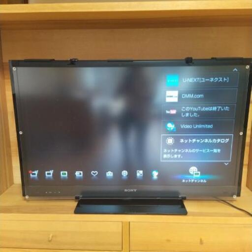 ソニー製　４０インチ液晶テレビと録画用ハードディスク５００GBです。