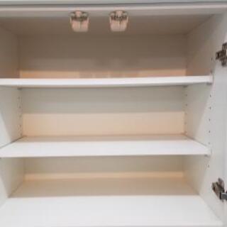 【6月で掲載終了です❗】⭐美品⭐カップボード　食器棚　ニトリ　USEDの画像