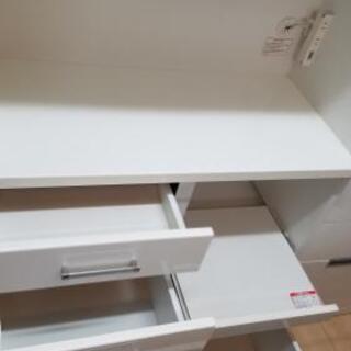 【6月で掲載終了です❗】⭐美品⭐カップボード　食器棚　ニトリ　USEDの画像