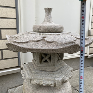灯籠　石　庭石　※取りに来て頂ける方限定＊の画像