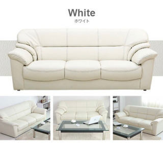 白 ソファ