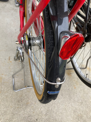 決まりました→値下げ)こども乗せ自転車　カゴ付き