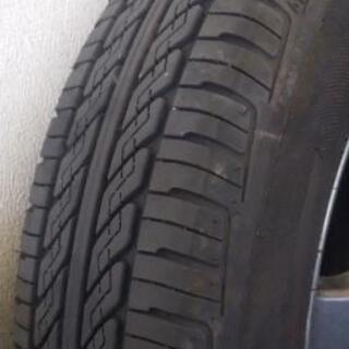 145/80R13 75T 夏タイヤアルミホイールセット 4本 の画像
