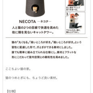 受け渡し予定様決まりました。カインズ キャットタワー ねこ 玩具の画像