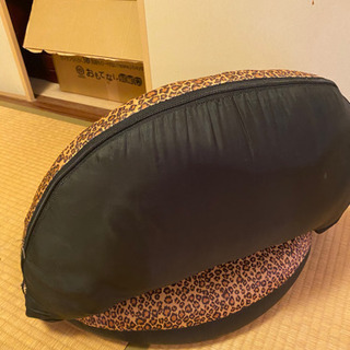 ヒョウ柄　座椅子　1つの画像