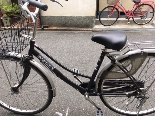 無料配達地域あり、税込8,900円、27インチ、LEDオートライト付き中古自転車、自転車出張修理店グッドサイクルが出品