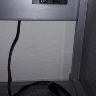 パソコンデスク 机 高さ調整可能の画像