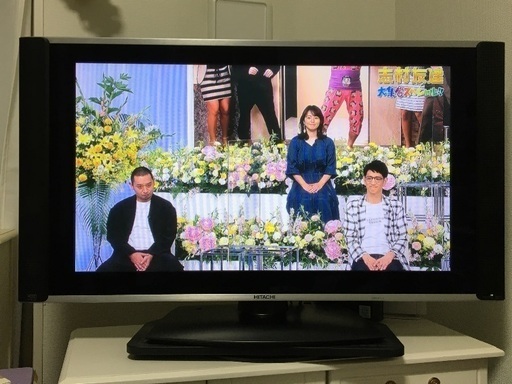 HITACHI  日立　WOOO  37型　リモコン付き