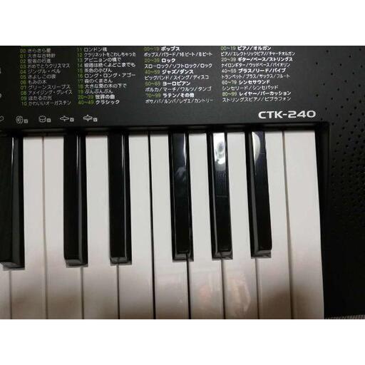 CASIO カシオ CTK-240 キーボード 電子ピアノ