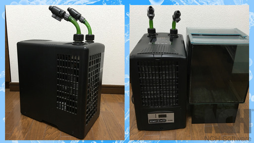 水槽とクーラーのセット