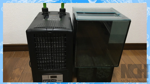 水槽とクーラーのセット