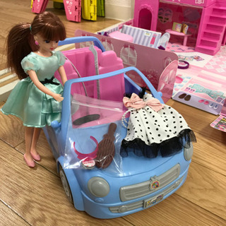 【引取限定】リカちゃん1体付き！ ひろびろゆったりさんとファミリーカー