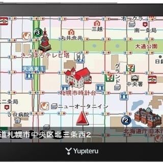 ご商談中　Unused, unopened portable car navigation system YPB760DR Yupiteru 7.0 type 1Seg tuner built-in drive camera installed Portable navigation system  /  未使用　未開封　ポータブルカーナビ YPB760DR  ユピテル 7.0型 ワンセグチューナー内蔵 ドライブカメラ搭載 ポータブルナビゲーションの画像