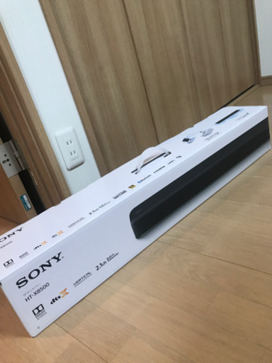 【値下げ】新品未使用品 ソニー HT-X8500 サウンドバー メーカー保証 スピーカー