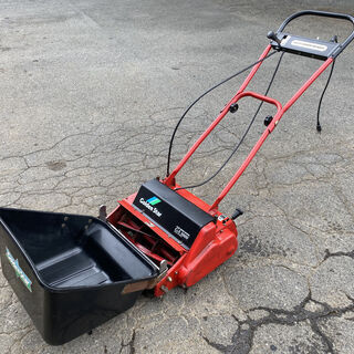 芝刈機用研磨剤で研磨済 動作品 Golden Star 金星 自走式 電動芝刈機