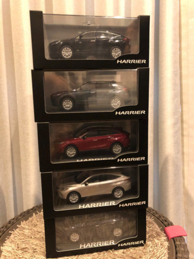 5色セット⭐️【新型ハリアー1/30ダイキャストミニカー】