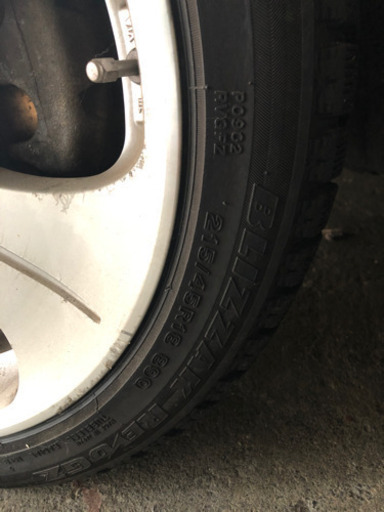 Lowenzahn レーベンツァーン アルミホイール　BP5 レガシィなどに　PCD100 5H 215/45R18 おまけ　ブリジストン　ブリザック
