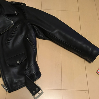 再値下】革ジャン ライダース Lサイズ 175cm FREEDOM 新品同様の画像