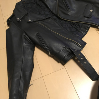 再値下】革ジャン ライダース Lサイズ 175cm FREEDOM 新品同様の画像