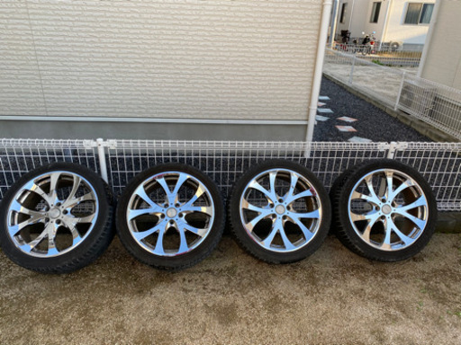 ピカピカです！19インチ メッキアルミホイール