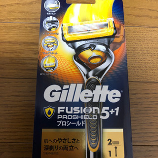 ジレットフュージョン髭剃り