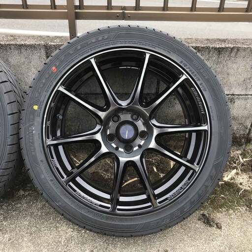 ホイールのみ！ウェッズWeds SA-25R WBC 17インチ 7J 4本セット ホイールのみ！ウェッズWeds SA-25R WBC 17インチ 7J 4本セット
