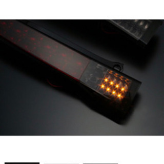 ✩超美品✩新品未使用✩ムーブ カスタム用 L175S DBA-L175S ブラックテール レッドスモーク  クリスタルLEDの画像