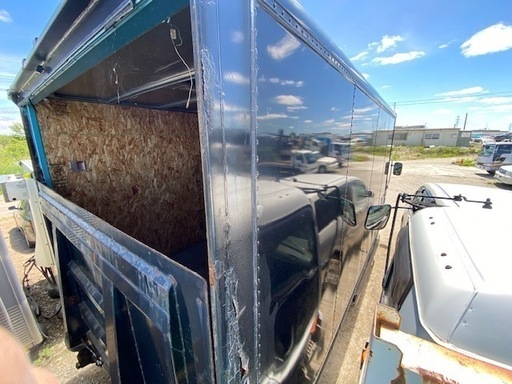 早いもの勝【格安】4トン箱　コンテナ　物置　倉庫　アルミ箱　格安提携先運送会社あり　北海道江別市発