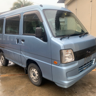 即戦力　コミコミ価格　車検2年付　サンバー　格安出品　早い者勝ち　4ナンバー貨物　配送、営業、作業車の画像