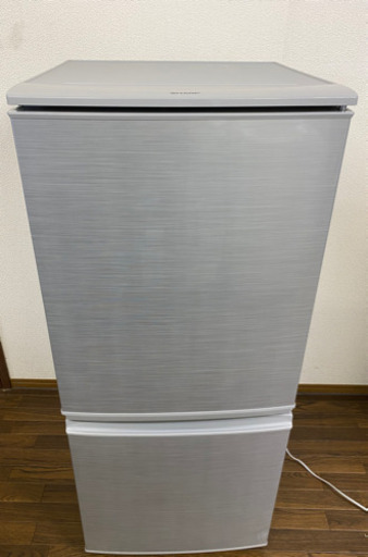 送料無料/設置無料美品✨SJ-D14A-S/シャープ/SHARP/2ドア冷蔵庫/137L/2015年製