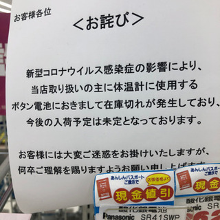 LR 41ボタン電池の画像