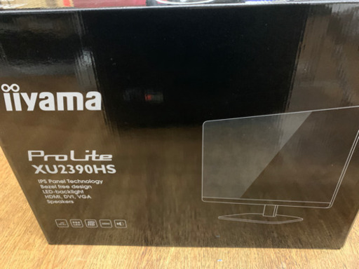 iiyama　23インチ　液晶モニタ　ディスプレイ　XU2390HS-B3　未使用品　